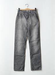 Jeans coupe droite taille normale taille normale gris SCHOOL RAG femme