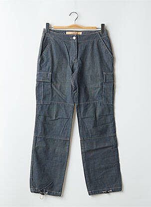 Jeans coupe droite taille normale taille normale bleu SCHOOL RAG femme