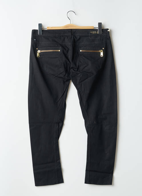 Jeans coupe slim noir GUESS pour femme