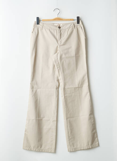 Pantalon chino beige SCHOOL RAG pour femme