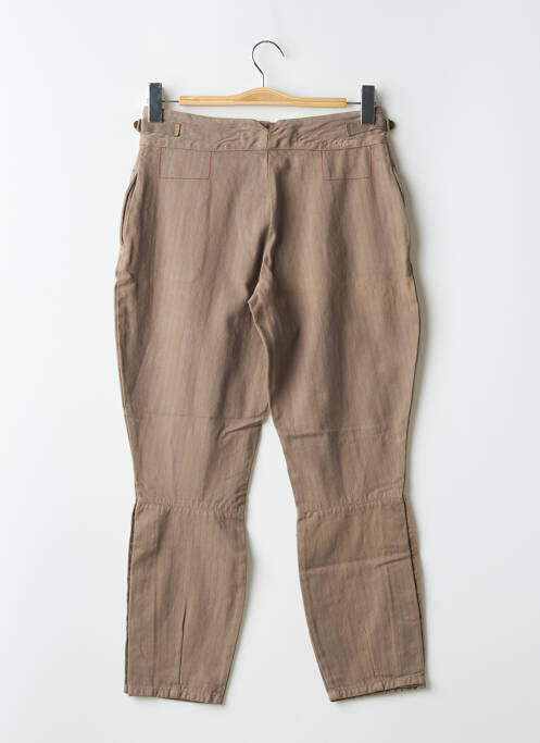 Pantalon slim gris SCHOOL RAG pour femme