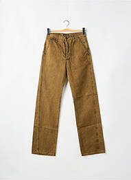 Pantalon droit stretch taille normale marron 2CKEP homme