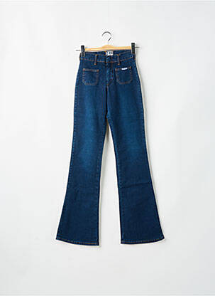 Jeans bootcut taille haute taille haute bleu CIMARRON femme