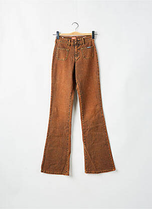 Jeans bootcut taille haute taille haute orange CIMARRON femme
