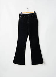 Pantalon flare stretch taille normale noir CIMARRON femme
