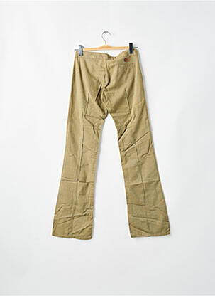 Pantalon flare taille basse taille basse vert CIMARRON femme