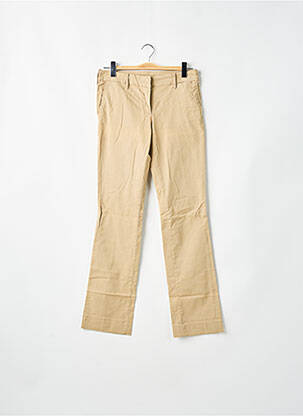 Pantalon chino taille basse taille basse beige CIMARRON femme
