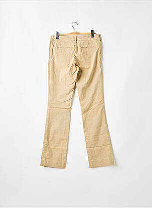 Pantalon chino taille basse taille basse beige CIMARRON femme