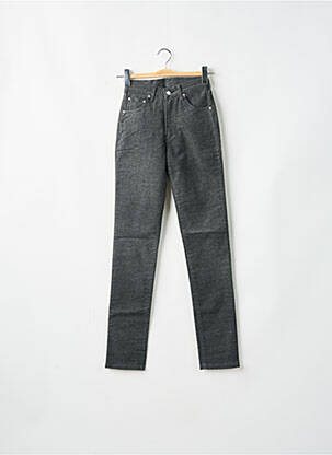 Pantalon slim stretch taille haute gris CIMARRON femme