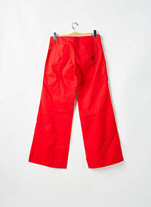 Pantalon flare taille normale taille normale rouge LA BRIGADA INTERNACIONAL femme