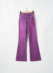 Jeans bootcut violet CIMARRON pour femme seconde vue