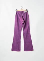 Jeans bootcut violet CIMARRON pour femme seconde vue