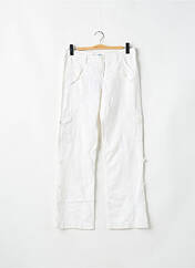 Pantalon cargo blanc BLEND SHE pour femme seconde vue