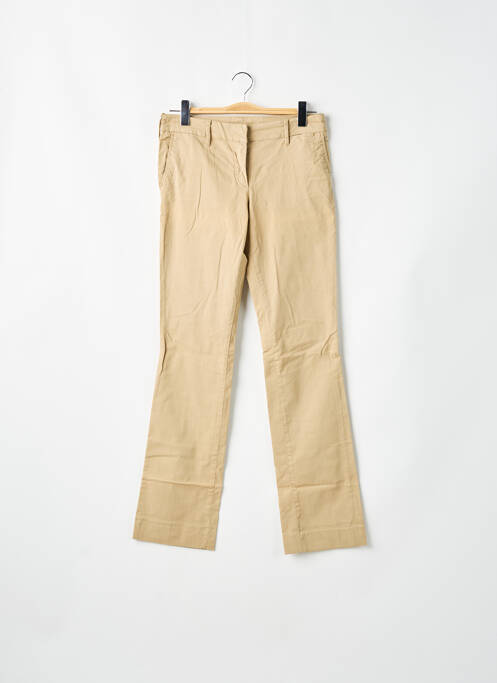 Pantalon chino taille basse taille basse beige CIMARRON femme