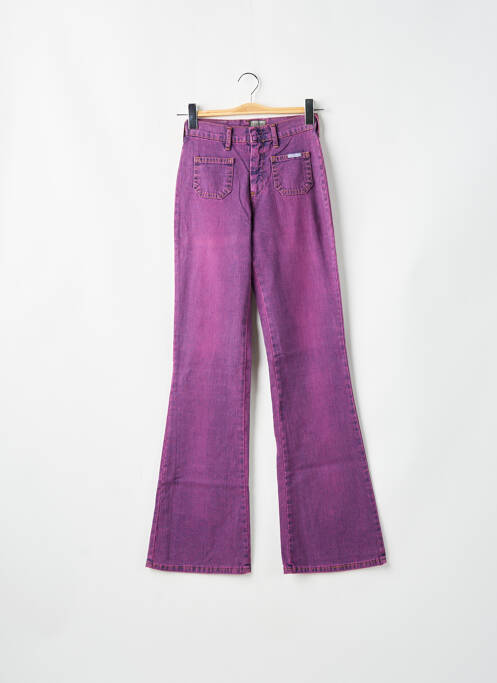 Jeans bootcut violet CIMARRON pour femme