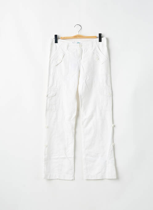 Pantalon cargo blanc BLEND SHE pour femme