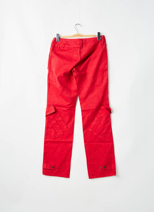Pantalon cargo rouge BE YOU K pour femme