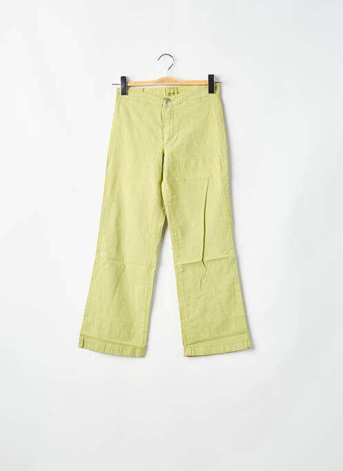 Pantalon droit vert CIMARRON pour femme