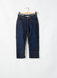 Pantacourt stretch taille normale bleu LEVIS femme