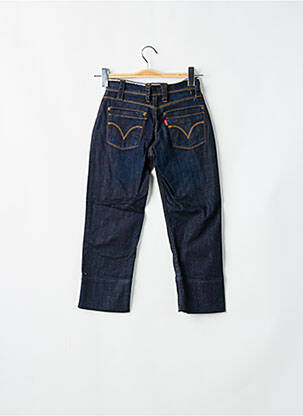 Pantacourt stretch taille normale bleu LEVI'S femme