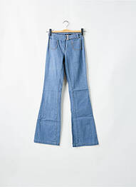 Jean coupe flare taille normale taille normale bleu TEDDY SMITH femme
