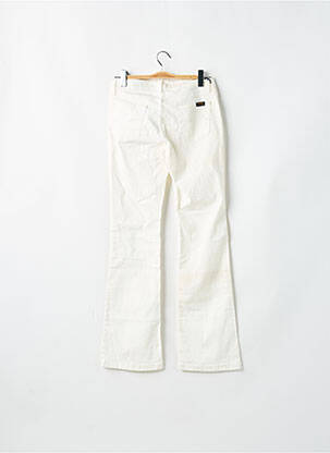 Jeans coupe slim taille basse taille basse beige TEDDY SMITH femme