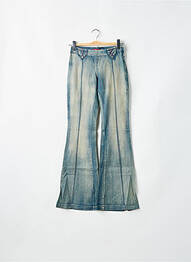 Jean coupe flare taille normale taille normale bleu TEDDY SMITH femme