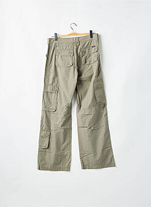 Pantalon cargo coupe droite taille normale vert TEDDY SMITH femme