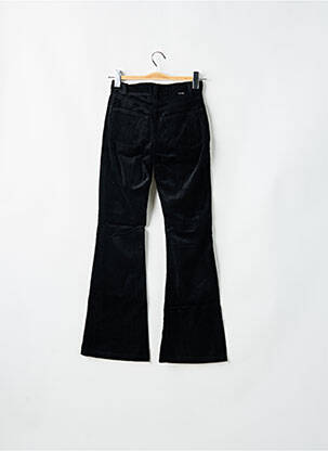 Pantalon flare stretch taille haute noir TEDDY SMITH femme
