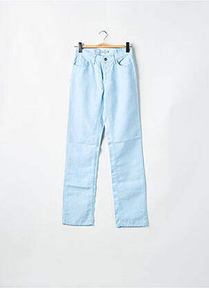 Jeans coupe droite taille normale taille normale bleu TEDDY SMITH femme
