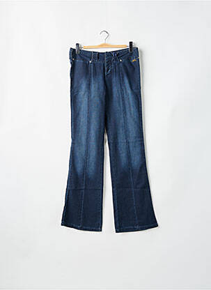 Jean coupe flare taille normale taille normale bleu TEDDY SMITH femme