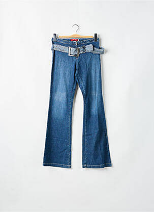 Jean coupe flare taille normale taille normale bleu TEDDY SMITH femme