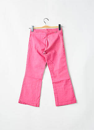 Jeans coupe droite taille normale taille normale rose TEDDY SMITH femme