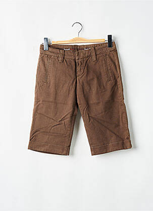 Bermuda slim taille normale marron FREEMAN T.PORTER femme
