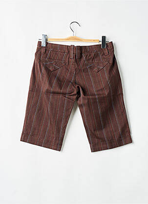 Bermuda taille basse taille basse marron FREEMAN T.PORTER femme