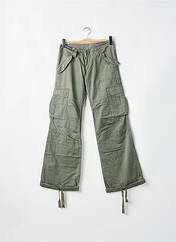 Pantalon cargo vert LOIS pour femme seconde vue