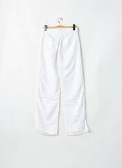 Pantalon droit blanc TEDDY SMITH pour femme seconde vue