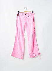 Pantalon droit rose LOIS pour femme seconde vue