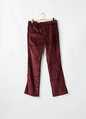 Pantalon droit rouge LEVIS pour femme seconde vue