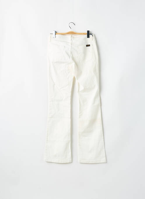 Jeans coupe slim stretch taille basse beige TEDDY SMITH femme