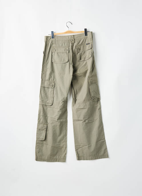Pantalon cargo coupe droite taille normale vert TEDDY SMITH femme