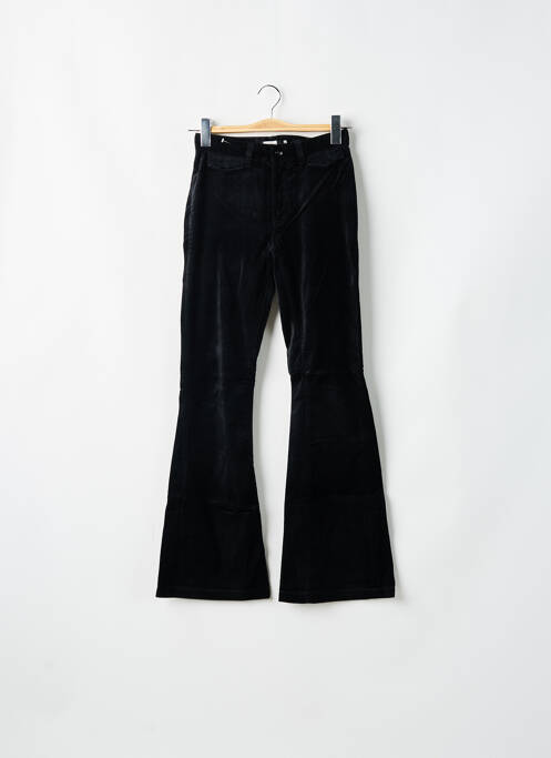 Pantalon flare stretch taille haute noir TEDDY SMITH femme