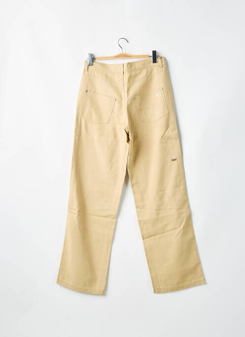 Jeans coupe droite beige TEDDY SMITH pour femme