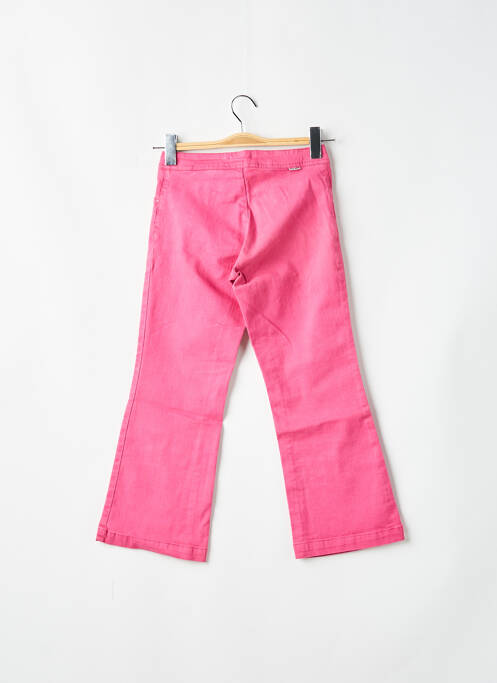 Jeans coupe droite rose TEDDY SMITH pour femme