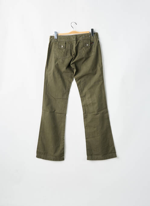 Jeans coupe droite vert TEDDY SMITH pour femme