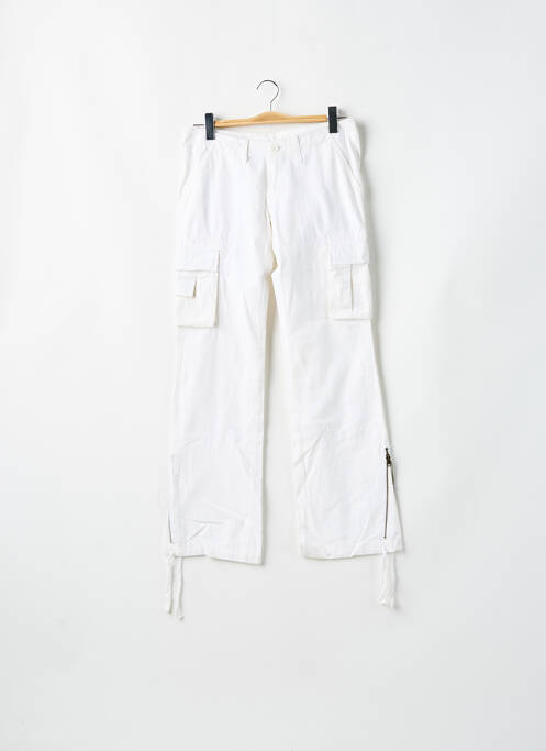 Pantalon cargo blanc TEDDY SMITH pour femme