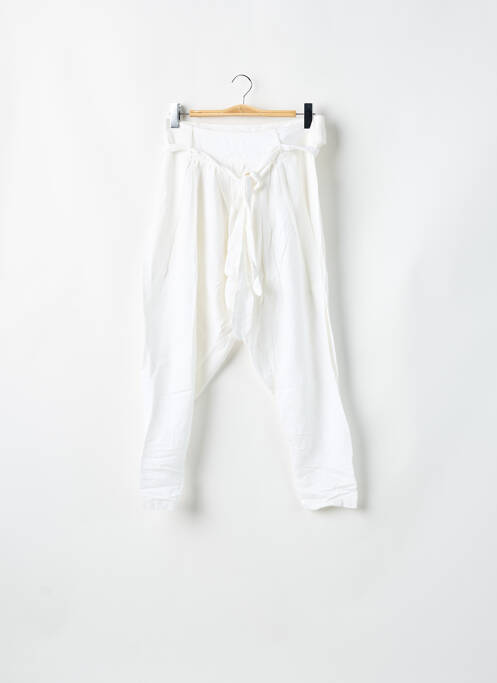 Pantalon droit blanc SESSUN pour femme