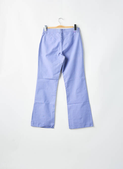 Pantalon droit bleu TEDDY SMITH pour femme