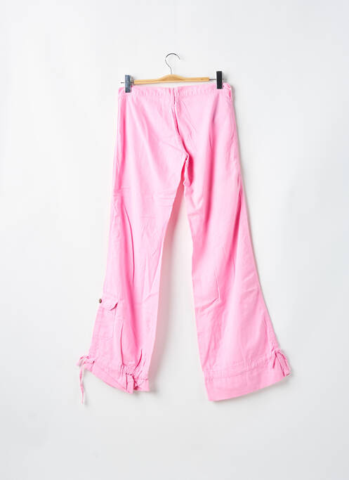 Pantalon droit rose LOIS pour femme