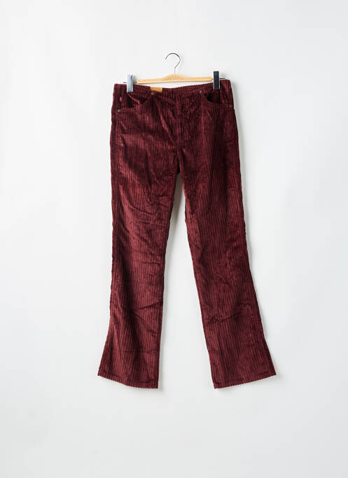 Pantalon droit rouge LEVIS pour femme